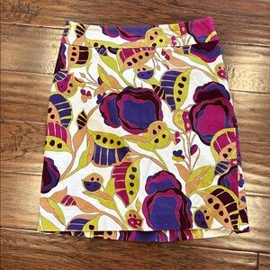 Merona Multicolor Floral Skirt